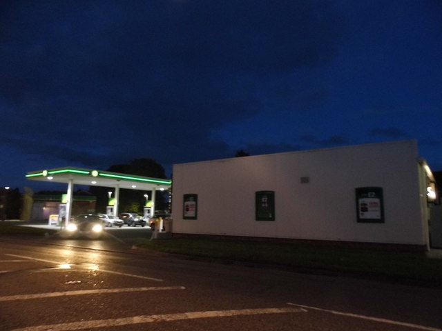 Petrol station on New Bath Road