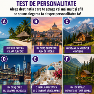 destinatie test de personalitate