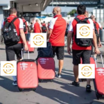 Jucătorii de la Hapoel Beer Sheva, UMILIȚI la București. Au fost puși să-și care singuri bagajele prin soare SUTE de metri EXCLUSIV